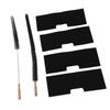 4PCS Washer Dryer Combo Lint Filters with 2 Dryer Vent Brushes Washable Reusable Washing Machine Lint Filter Replacement for WH01X35719