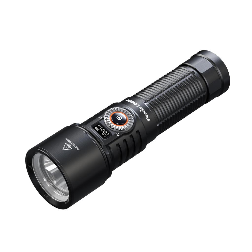 Fenix LD45R Rechargeable Electronic Focus Torch 2800 Lumens 480m Up to 65 Hours Advanced Electronic Focus System with Rotary Focus Control OLED