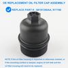 Oil Filter Housing Cap, Replace 68191350AA, 917-190 Compatible with - 200, 300,