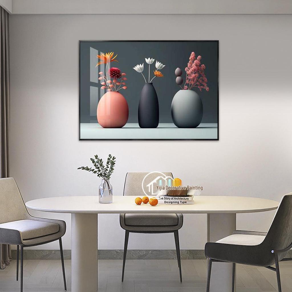 Kaki Ruyi Luxuriöse Wandkunst: Modern Abstrakt für Wohn- & Esszimmer