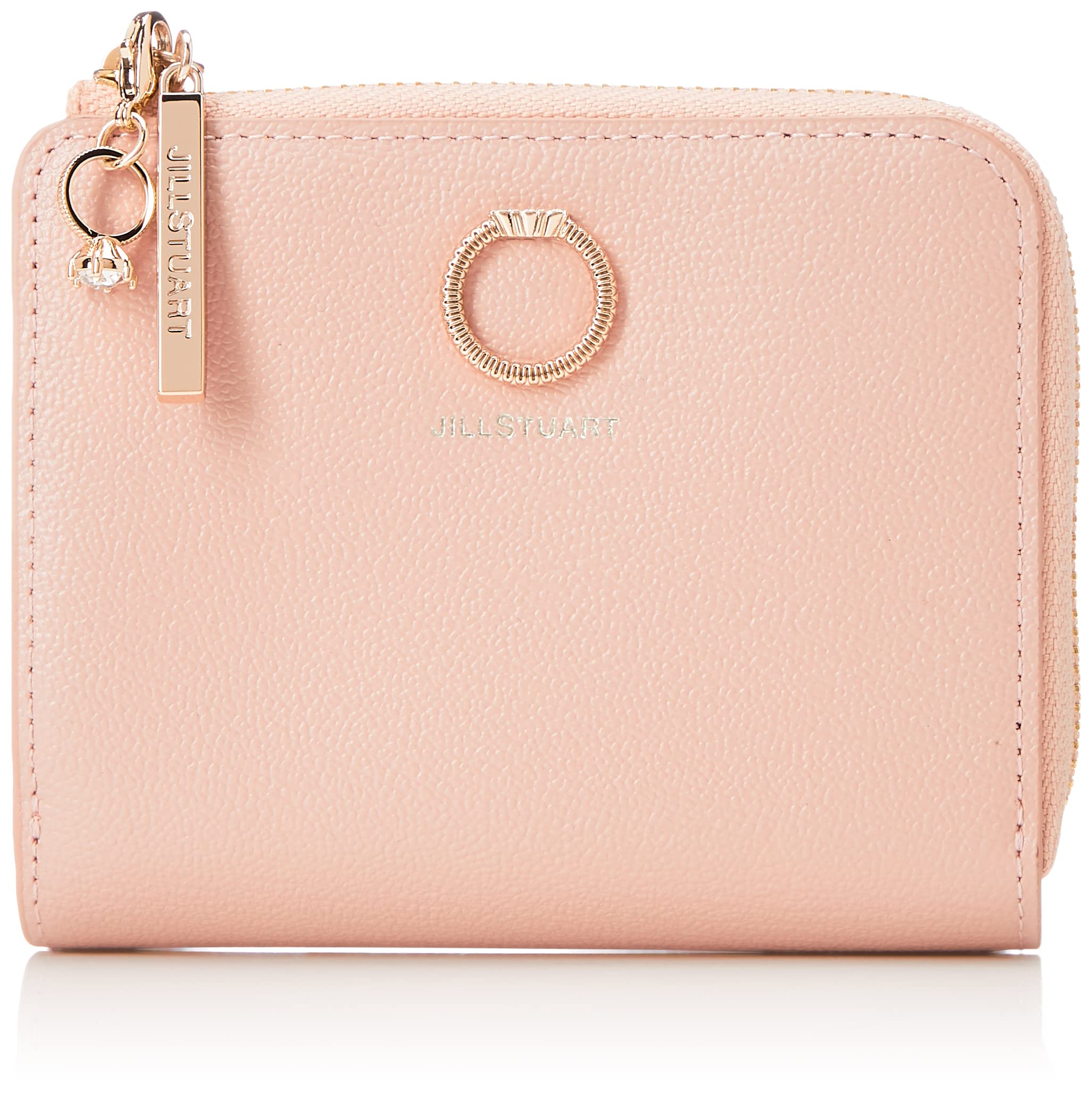 

JILL STUART Leather Bifold Wallet, Eternal Pink