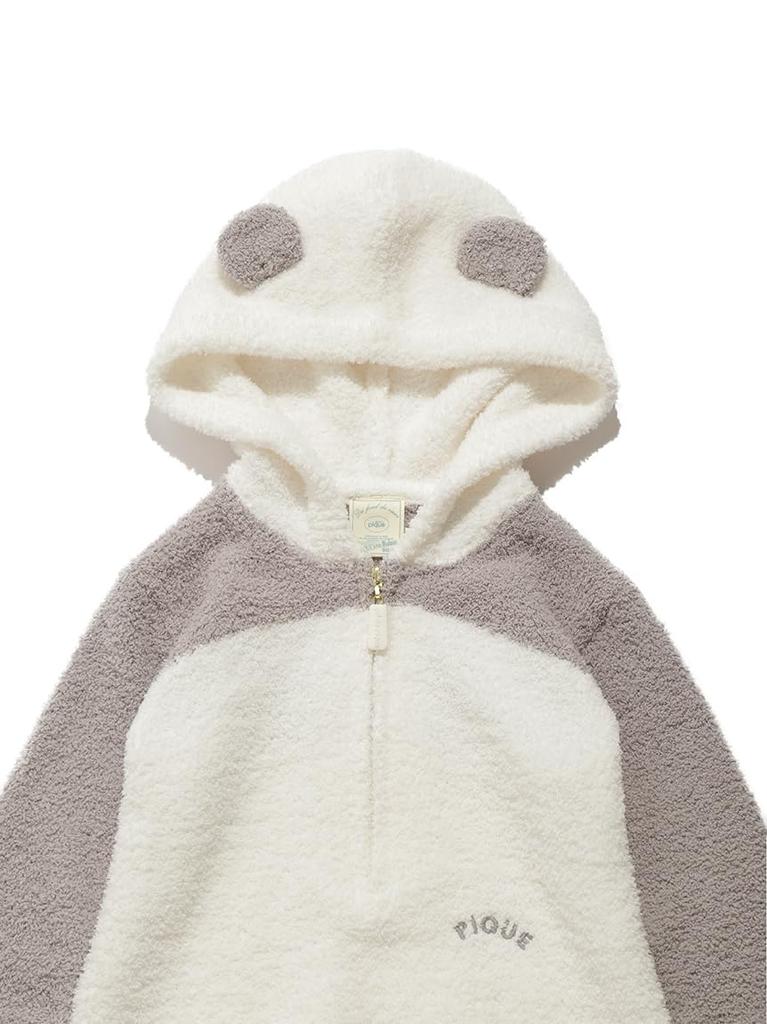 BABY Powder Animal Rompers PBNO259025 OWHT 80 [Gelato Pique]