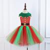 Girl Christmas Elf Dress up Costume with Dress Christmas Hat (Or Headband) Christmas Dwarf Outfit for Kid Girl Christmas