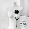 2/1Pcs Cloth Fabric Collar Flower Jewelry Accessories Lace Flower DIY Sew Lapel Pins Handmade Flower Brooch Pins Wedding Party