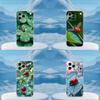 Cute Insect Ladybug For iPhone Max,14,SE,12,15,Pro,17,Plus,11,XS,Mini,16,X,13,XR,Transparent Soft Cover Case