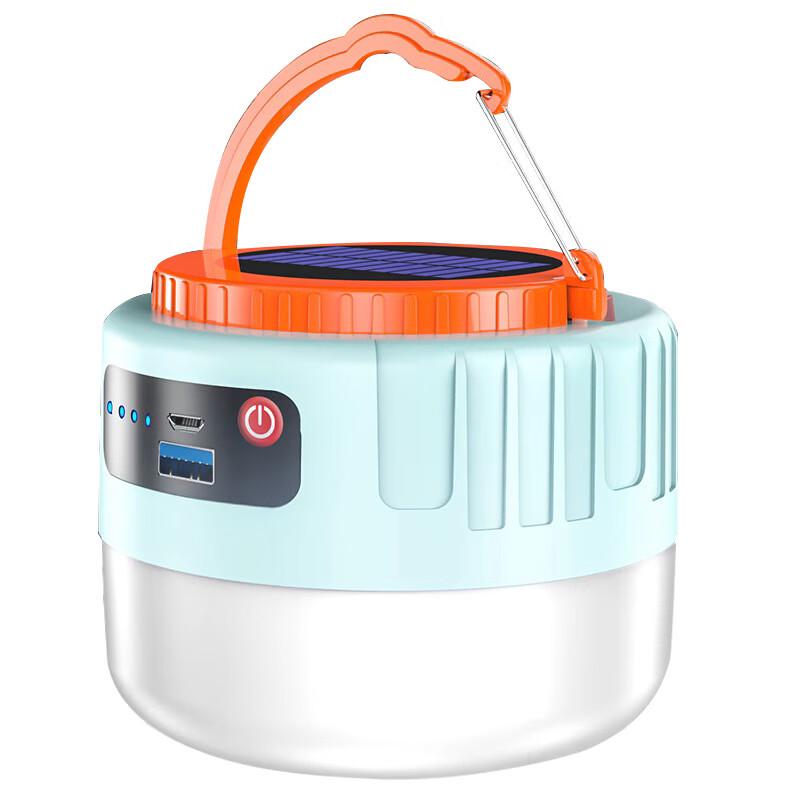 UOSU Solar Rechargeable Camping Lantern with Remote & Phone Charging