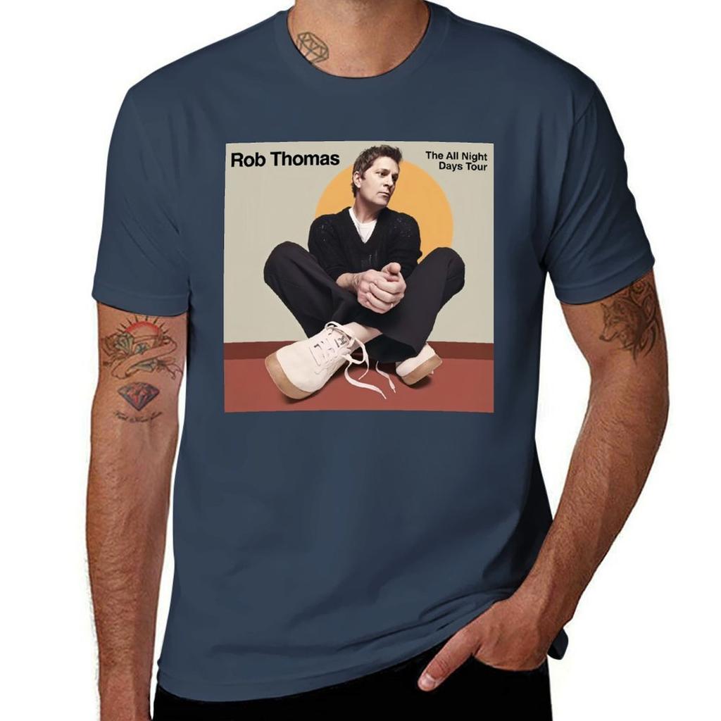 Rob All Night Days Tour 2025 Ori Tshirt Basic Short Sleeve Tshirt For Unisex