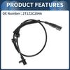 ABS Wheel Speed Sensor Rear Left Right ABS Sensor Anti-lock Braking System Sensor No.2T1Z2C204A for Ford Transit Connect 2010-2013