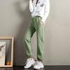 Women's Fleece Lined Thickened Sweatpants Harem Pants Loose Fit Warm Casual Athletic Joggers with Elastic Waist and Drawstring