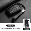 Leather Car Key Case Cover Fob For Toyota Rav4 Levin Camry Reiz Highlander Corolla Yaris Verso Avensis Aygo Car Remote Key Shell