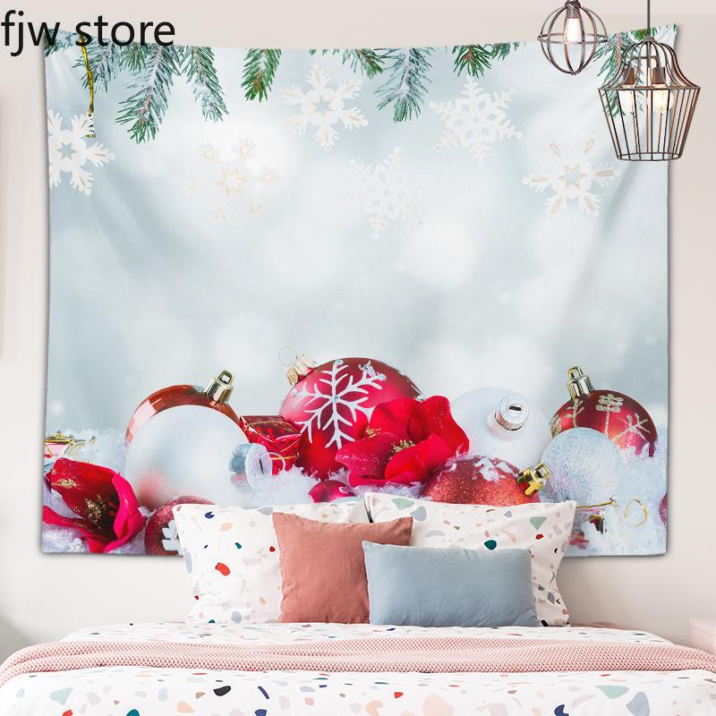 Crăciun Decorat Anul Nou Tapiserie Ball de Crăciun Cadou Tapiserie Artă de perete Decor Dormitor Camera de zi Decor acasă