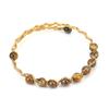 Winding Multi-Colored Agate Bead Crystal Bead Amethyst Opening Simple Bracelet Bracelet Adjustable B47