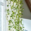Flower Green Leaf String Lights Artificial Vine Fairy Lights Battery Powered Garland Light For Weeding Home Decor
