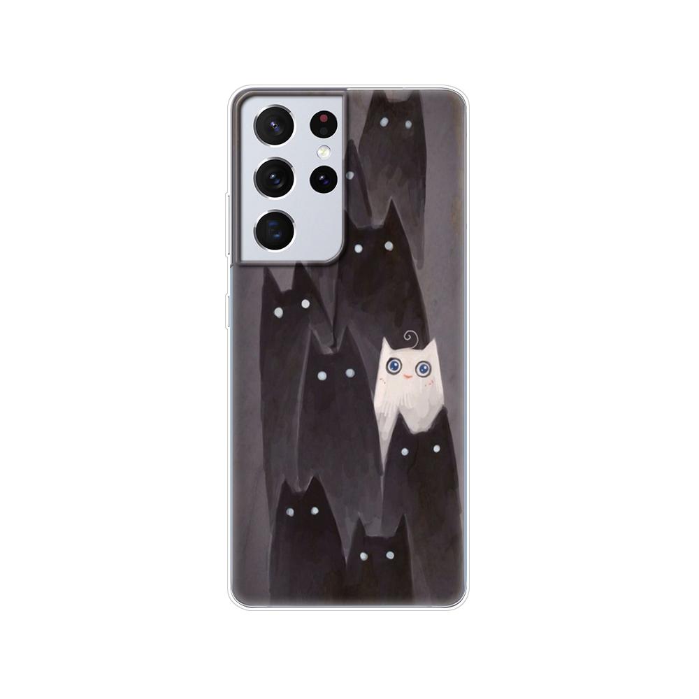 For Samsung Galaxy S21 | S21+ | S21 Ultra 5G Case For Samsung S21 Plus Phone Cover Galaxy S21 FE Silicon TPU Bumper Back Funda