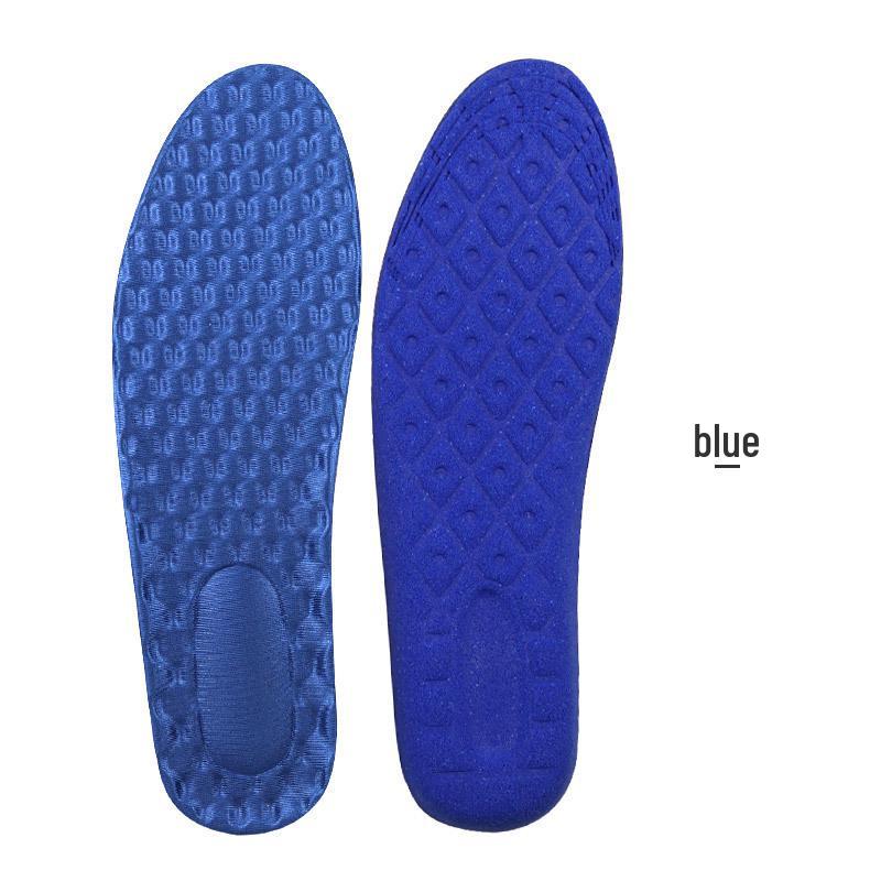 Unisex Breathable Sports Insoles: Sweat-Absorbing, Deodorizing, Shock-Absorption for Running & Basketball