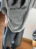 Women's Plus Size Gray Pure Cotton Short-Sleeve T-Shirt - Summer Fashionable European & American Design