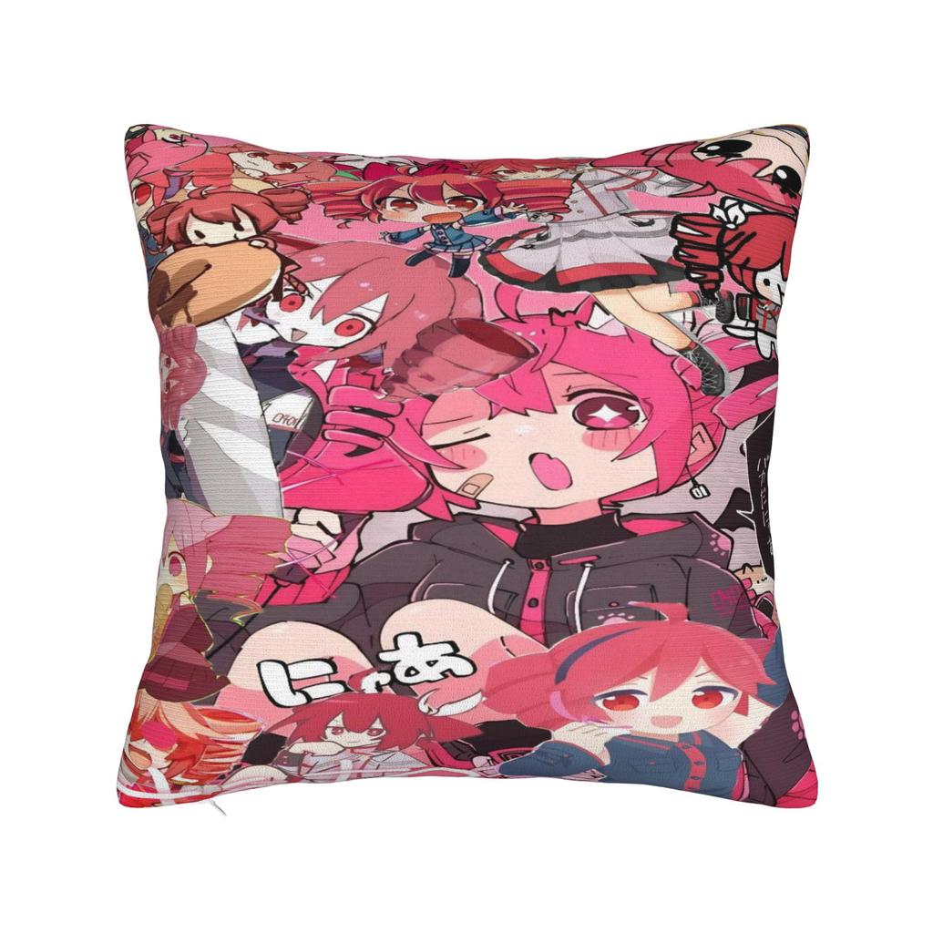 White Lily Cookie Cookie Run Kingdom Pillow Cases Cushion Cover Awesome Decorative Pillowcover for Car 4545cm