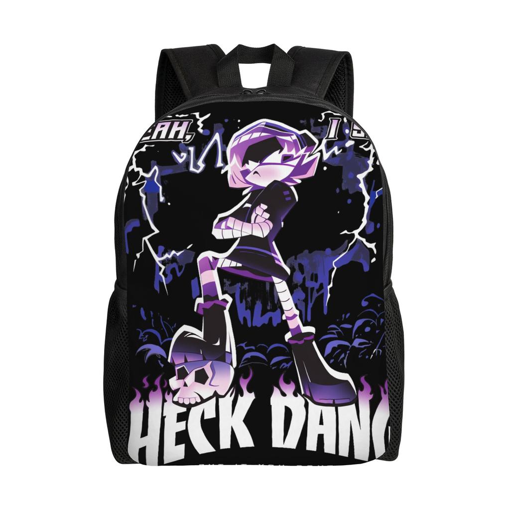 Murder Drones Backpack Female Polyester Daily Backpacks Big Elegant School Bags Rucksack