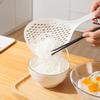 Home Kitchen Leaky Spoon Large Multi-Purpose Fishing Noodle Long Handle Non-Slip Round Strainer Drainer Eco-Friendly