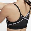 Nike Indy Logo Low Impact Letter Back Sports Bra Women Sports Bra Black CJ0560-010