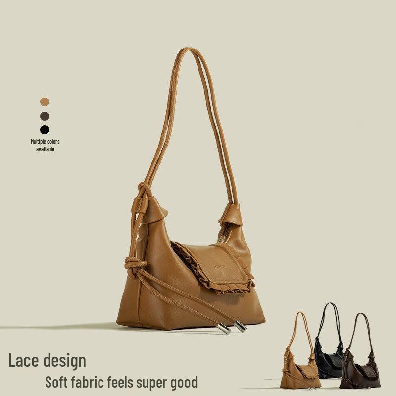 

2025 Fashion: Women s Versatile Crossbody & Shoulder Bag, Spring/Summer Small Dumpling Bag хаки