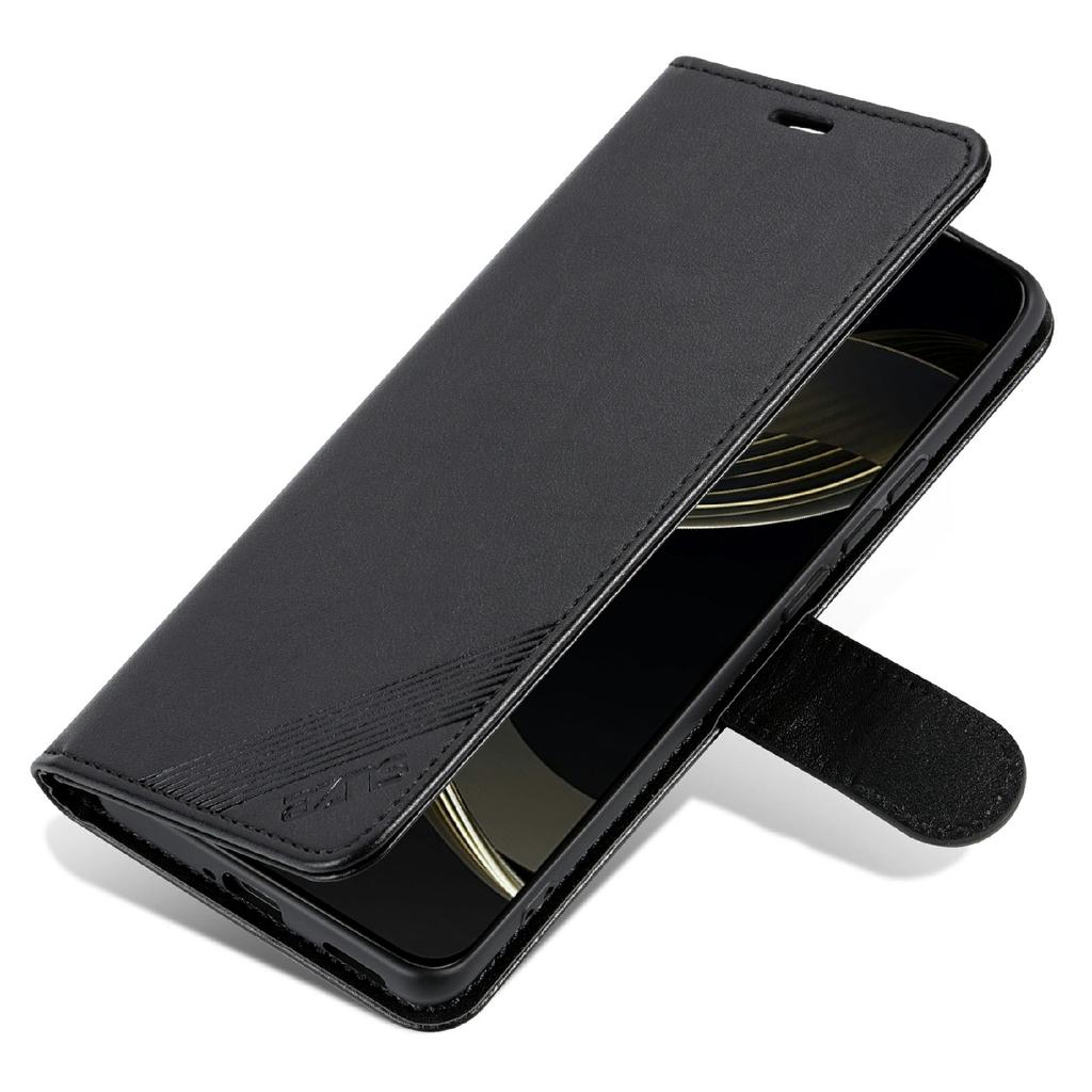 AZNS For Honor 300 Pro Case Anti-Scratch PU Leather Stand Wallet Phone Cover