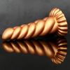 Soft Silicone Gold Manual Backyard Pull Bead Large Suction Cup Multi Size Adult Toy Shaped Penis