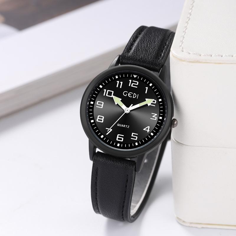 Gedi Creative Arrow Men's Luminous Quartz Waterproof Watch