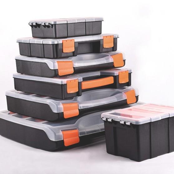 Durable Portable Plastic Compartment and Screw Storage Box for Electronic Components