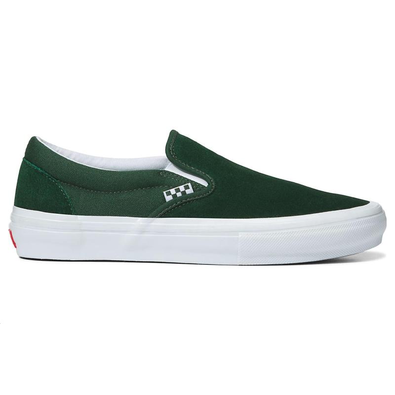 Vans Skate Slip On Green Sneakers VN0A5FCAY9H