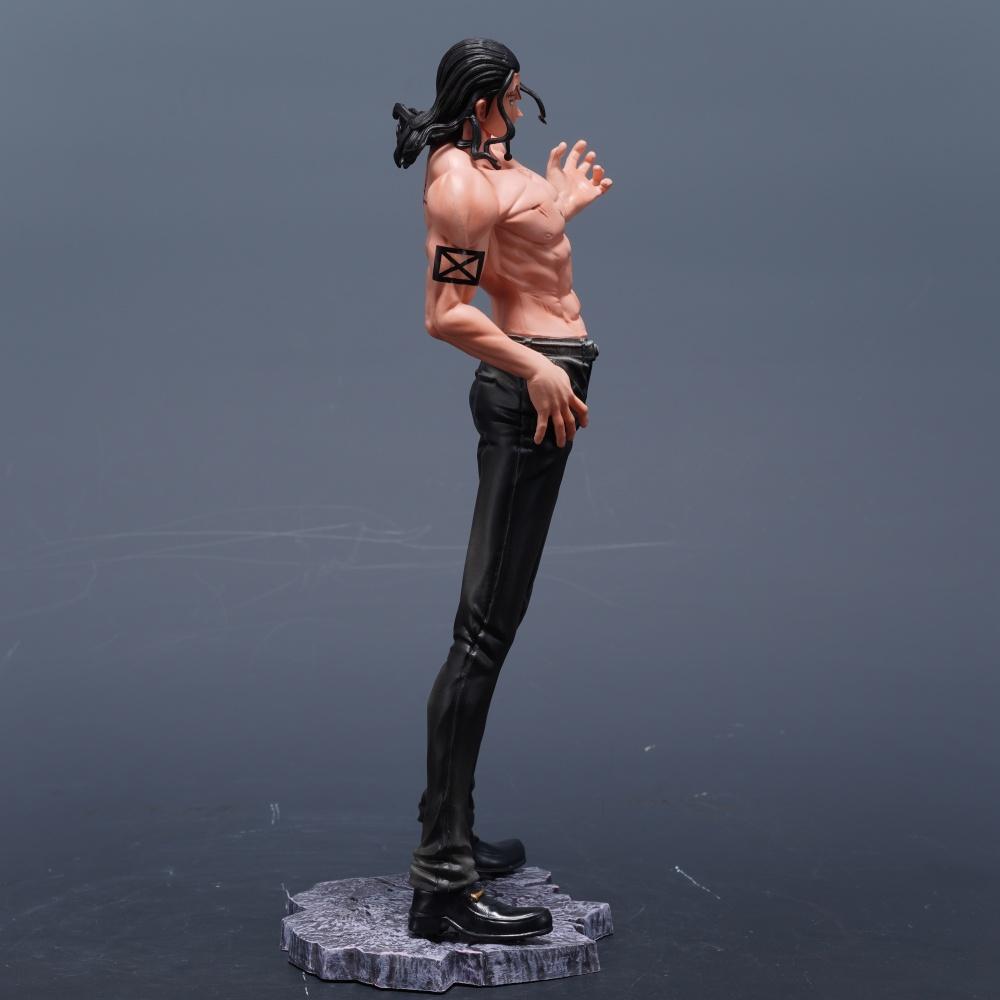 25cm/9.84in Anime ONE PIECE Figur Rob Lucci Actionfiguren PVC Statue Schreibtischornament Sammlermodell Spielzeug Geschenke