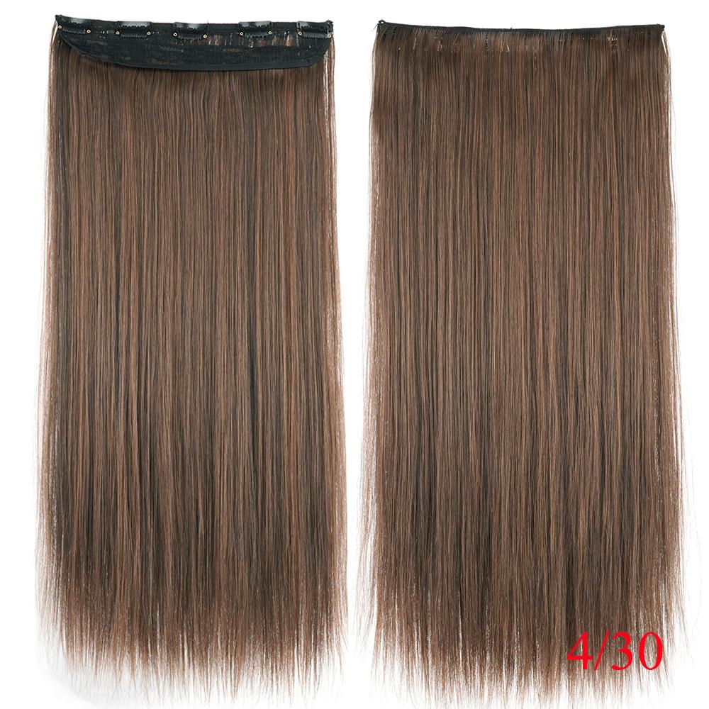 24 ''28'' длинные натуральные густые волосы, прямые клипсы на ...