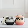 Ceramic Panda Style Can Decoration Creative Sealed Can Living Room Tea Table Home Decor Wedding Couple Gift