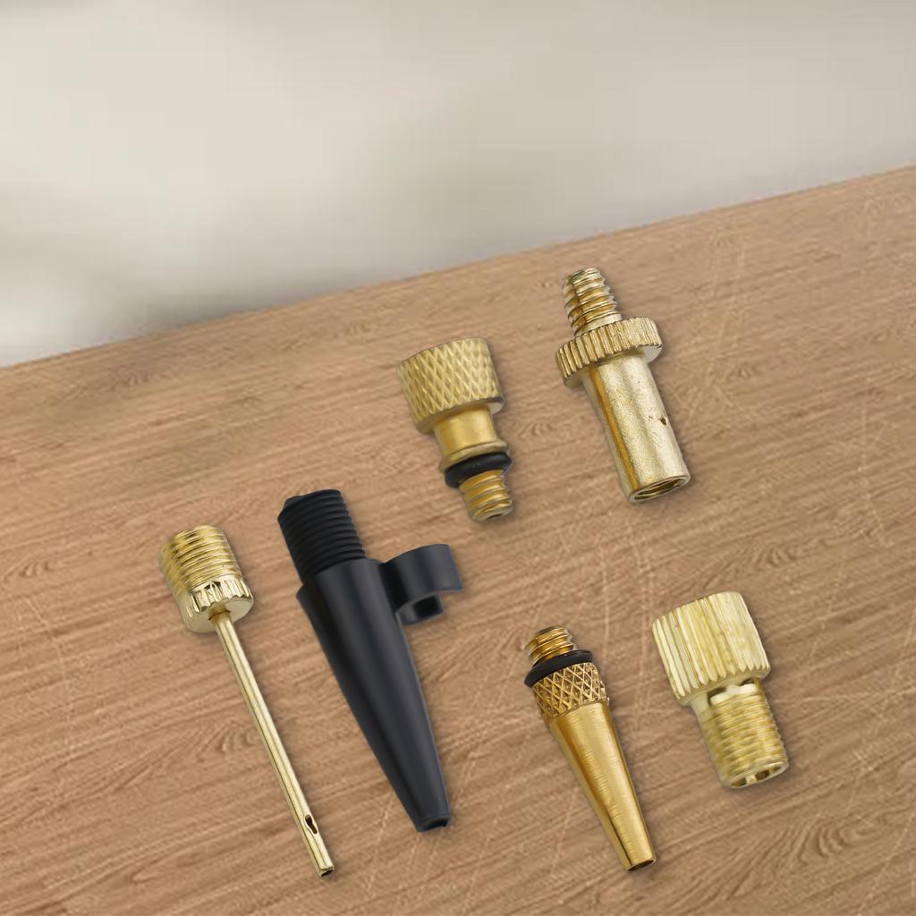 Sports Air Valve Tool Equipment Copper Zinc Alloy Inflatable Needle Nozzle