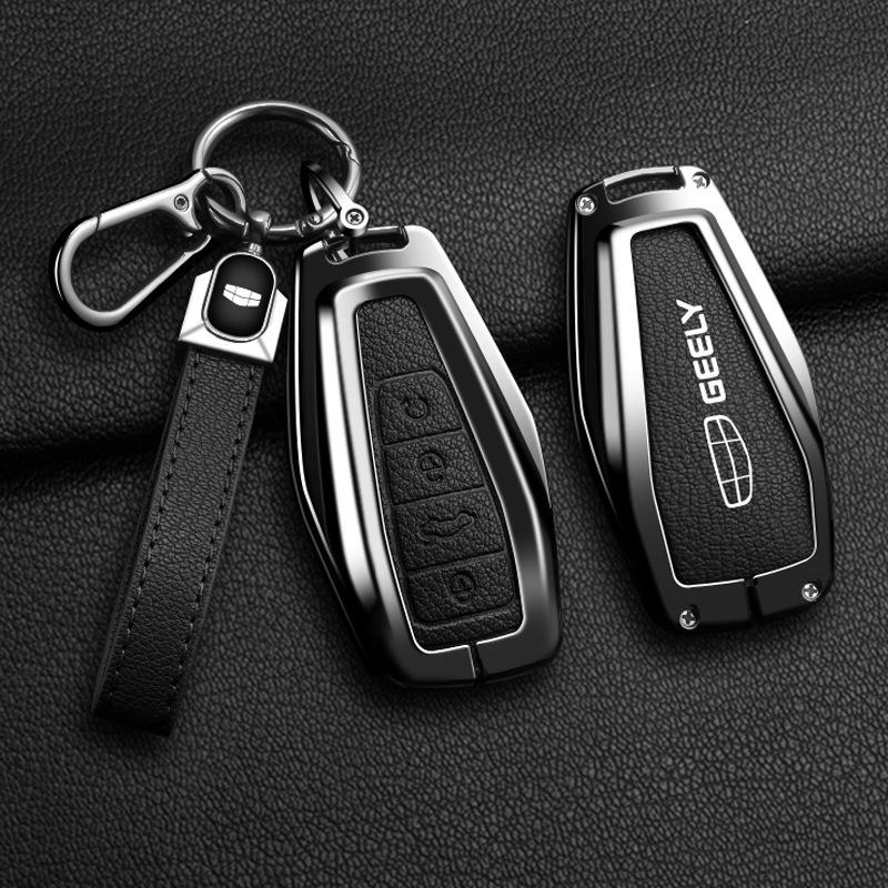 Geely Key Cover: Compatible with Emgrand, Xingyue L, Boyue, Xingrui, Icon, Binyue, Coolray, Vision X6 GS models.