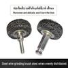 Pneumatic Tire Repair Brush with Stainless Steel Wire and Grinder Head