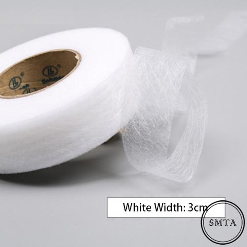 Iron On Sewing Patchwork Fabric Hemming Glue On Join Webbing Wonderweb Adhesive Tape Binding 1/1.2/1.5/2/3cm Wide D30