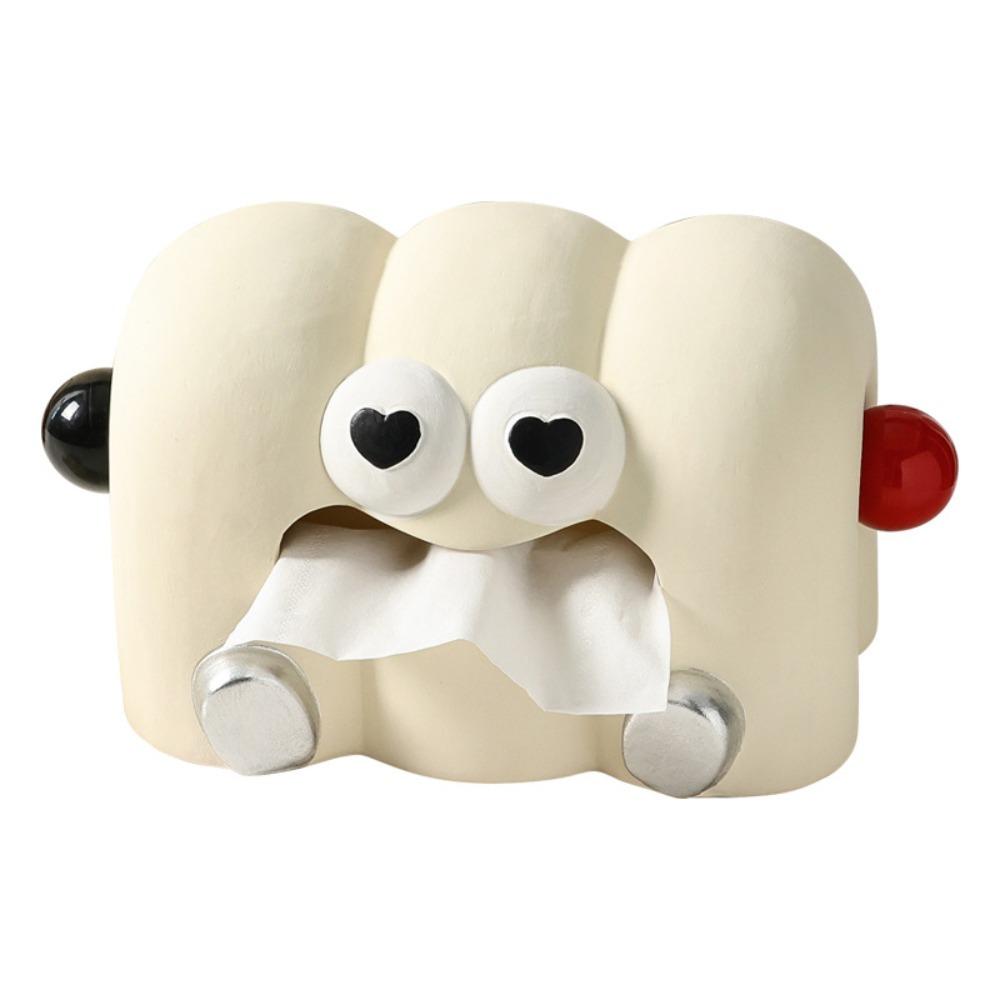 Cartoon Napkin Holder Ceramics Toilet Paper Box Cute Paper Container  Bedroom