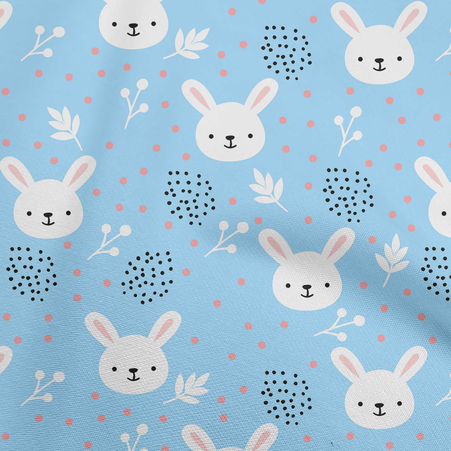 

OneOone Cotton Flex Black Fabric Kawai Швейна тканина у дворі з принтом для шиття одягу своїми руками 40 дюймів 42 Inch Wide - Viscose Chiffon світло-синій колір