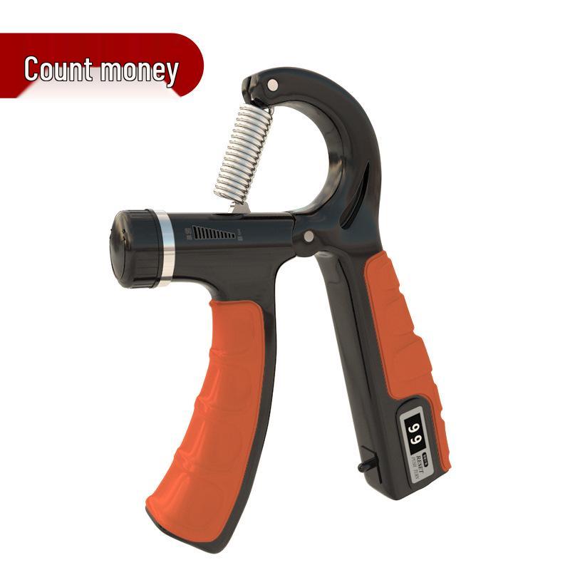 Verstellbarer elektronischer Handkrafttrainer für Männer – Professionelles Hand- und Fingertrainingsgerät mit Zählfunktion