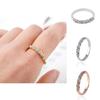 Timeless Yellow Gold Anniversary Ring With Crystal Stones For Womens Elegance