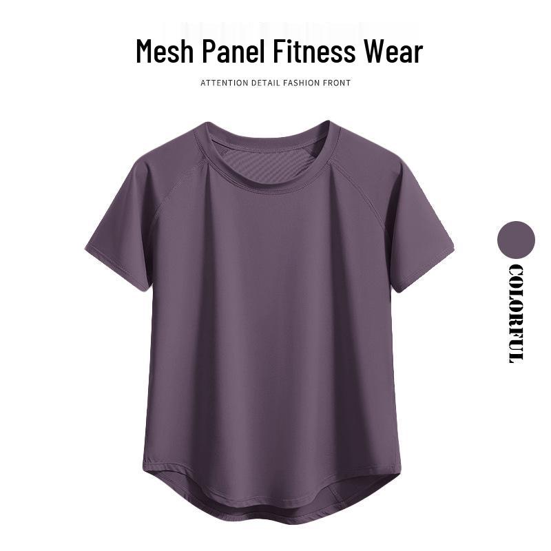 

Женский костюм больших размеров для йоги и хайкинга с коротким рукавом и быстросохнущий L