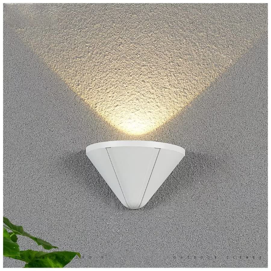 HONGYAN Nameplate Waterproof Bracket LED Garden Wall Modern Entrance Outdoor Entrance Gate Post For Indoor and Outdoor Outdoor Installation Warm C
