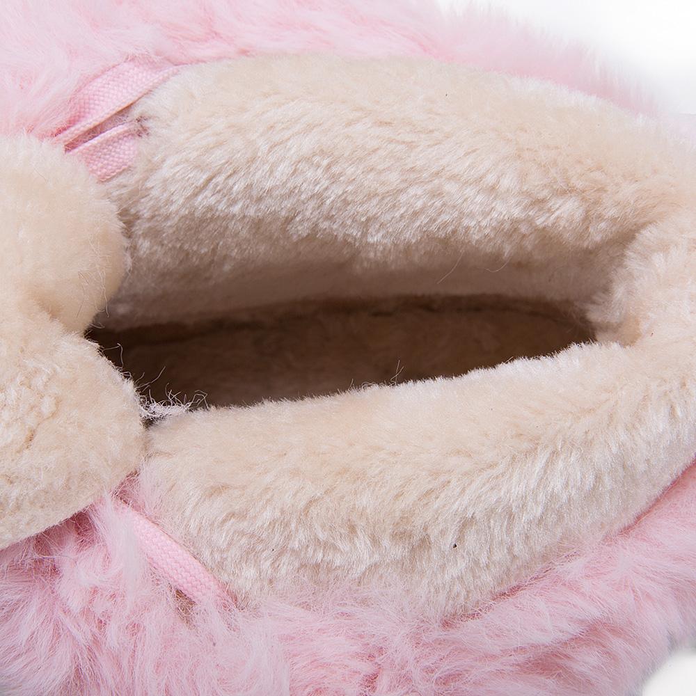 B5/Damen-Kurzstiefel, Winter-lange Plüsch-warme Schneestiefel, übergroße Damenschuhe, erhöhte schräge Absätze, Damenschuhe