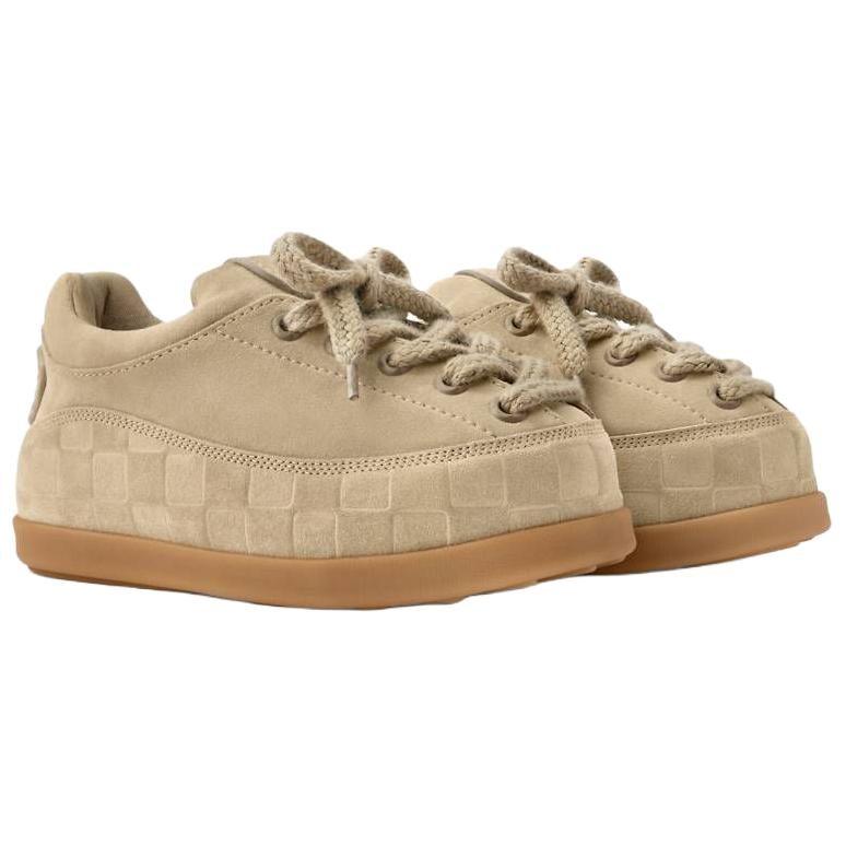 LOUIS VUITTON Nigo Collaboration Yeti FW25 Ankle Length Snow Boots Unisex Beige 1AIJDT