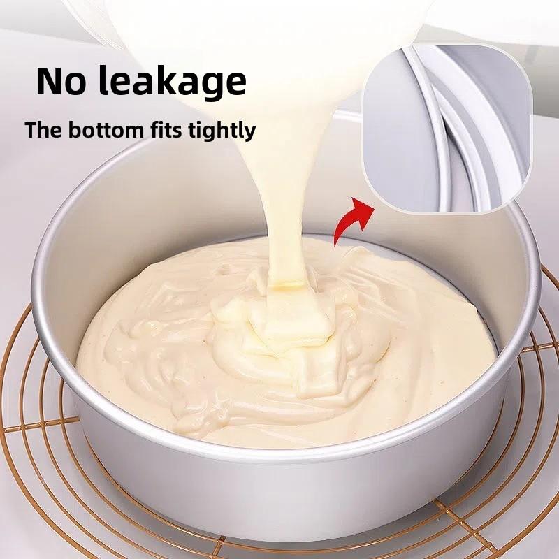 Cake Mold Live Bottom Baking Pan Mousse Oven Making Bread Chiffon Abrasive Tool Round 468 Four or Six Inch Embryo
