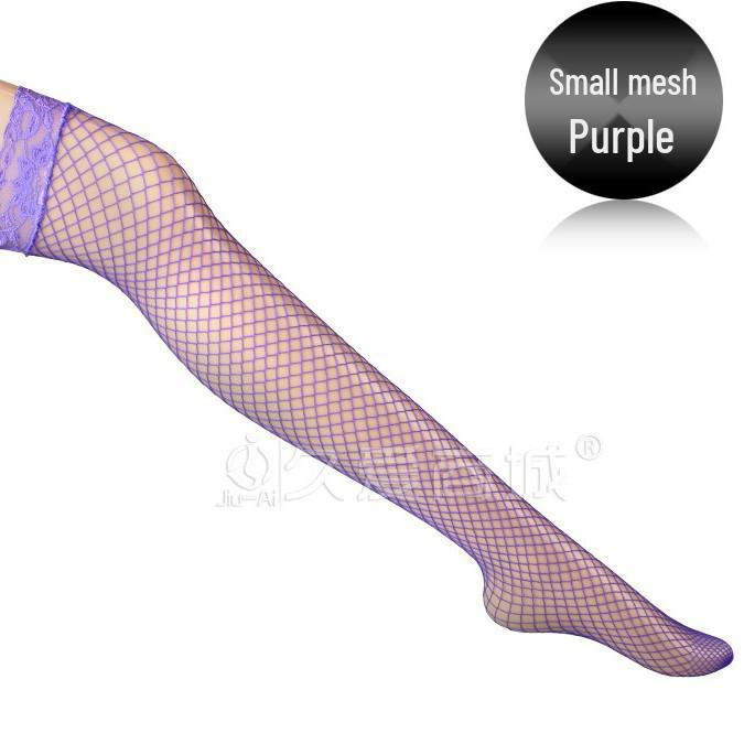 Yixiangman Women's Sexy Lace Fishnet Stockings and Knee-High Socks Bodysuit - Black