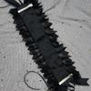 Gothic Lolita Spitzen Schleifen Stirnband - Schwarz Rot Dienstmädchen Haaraccessoire