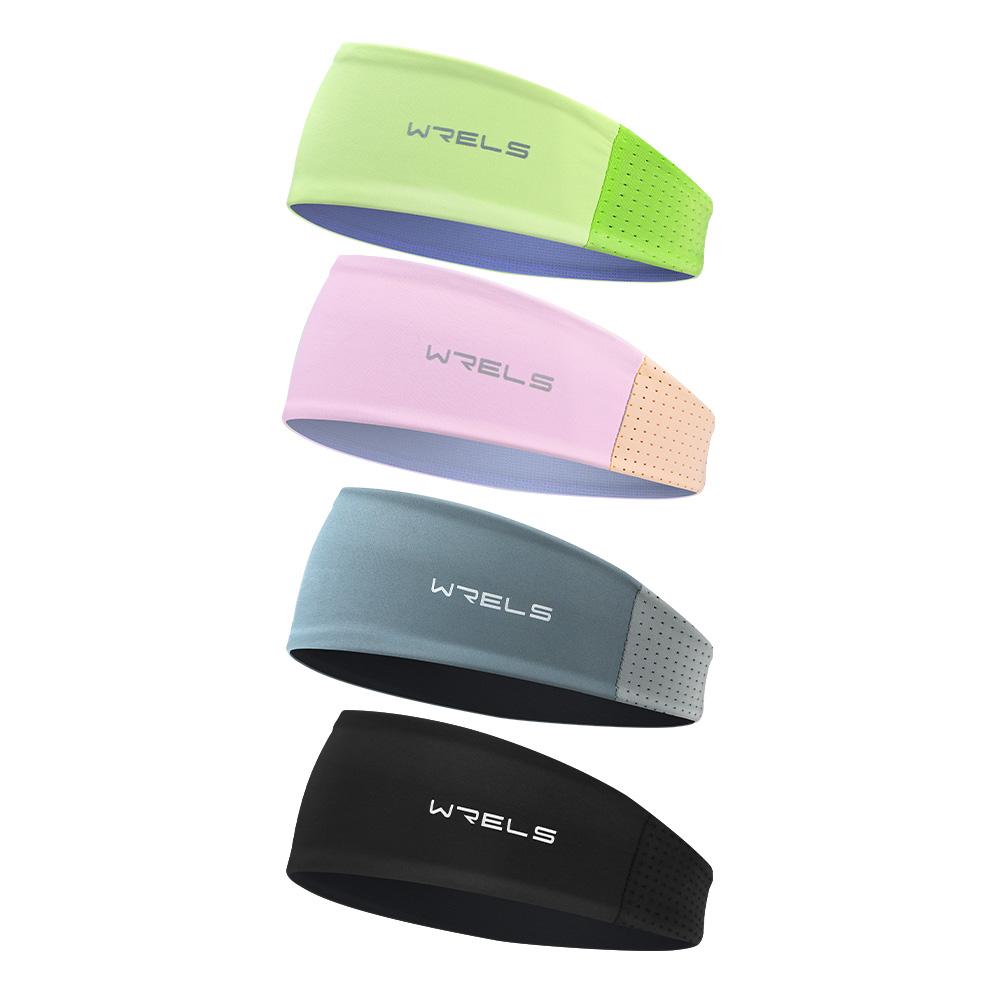 Anti-Slip Sports Headband Sweat Absorbing Headband Breathable Fitness Running Hair Band Quick Dry Elastic Cycling Hairband