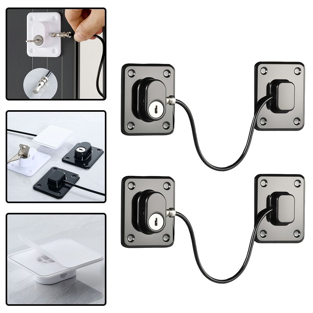 Anti-opening Baby Child Safety Lock Useful Multifunction Window Opening Security Cable Door Lock Cabinet Lock for Home